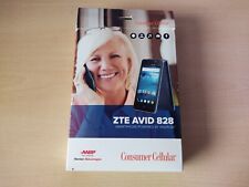 ZTE AVID Z828 - Consumer Cellular - 8GB Tested Works for sale  Shipping to South Africa
