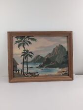 Beach painting framed for sale  Dwight