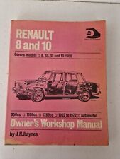 Renault haynes manual for sale  SOUTHAMPTON