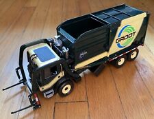 First Gear Mack Groot Front Loader Garbage Truck 2002 Diecast 1/34 Scale 9.5”, used for sale  Shipping to South Africa