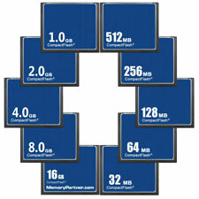 Nueva tarjeta de memoria CF CompactFlash 32MB 64MB 128MB 256MB 512MB 1GB 2GB 4GB CF, usado segunda mano  Embacar hacia Argentina