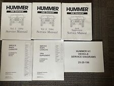 Hummer service manuals for sale  Fredonia