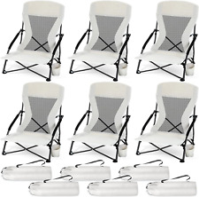 6 black chairs foldable for sale  USA
