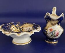 Antique Miniature PITCHER AND BASIN Bowl, Cabinet Piece for sale  Shipping to South Africa