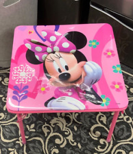 Mesa de comer rosa de actividad lavable Minnie Mouse en Disney  segunda mano  Embacar hacia Argentina