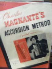 CHARLES MAGNANTE'S ACORDEON METHOD BOOK 1 - LIVRO DE MÚSICA ACORDEÃO USADO comprar usado  Enviando para Brazil