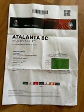 Atalanta liverpool ticket for sale  WIGAN