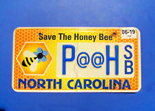 Winnie The "P@@h" Says "Save The Honey Bee" 2019 ¡Matrícula de Carolina del Norte! segunda mano  Embacar hacia Argentina