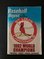 Baseball digest 1983 for sale  Washington