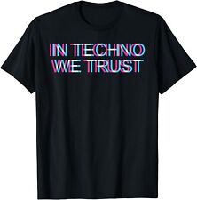 NOVO! Camiseta Hardcore In Techno We Trust Trippy EDM Festival comprar usado  Enviando para Brazil