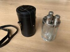 leather hip flask for sale  STOCKPORT