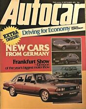 Autocar magazine sep for sale  WATERLOOVILLE
