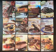 Lote de 12 números vintage de revistas de chocolate de la Casa Blanca segunda mano  Embacar hacia Argentina