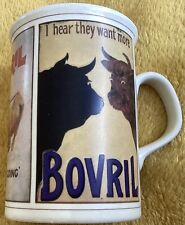 Bovril mug advertising for sale  STOWMARKET