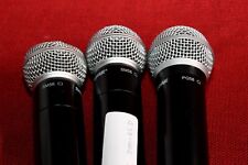 Lote de 3 micrófonos inalámbricos de mano Shure SM58 ULX2-M1, SLX2, BLX2 rango 600 segunda mano  Embacar hacia Argentina