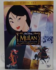 Mulan (DVD, 1998, Widescreen, 2 discos) Edição Especial Disney, usado comprar usado  Enviando para Brazil