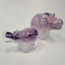 glass hippo for sale  BANBURY