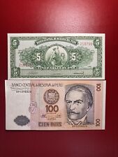 Peru banknotes 1968 for sale  Eden Prairie