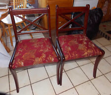 Pair mahogany sidechairs for sale  Joplin