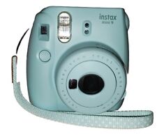 Cámara fotográfica instantánea Fujifilm Instax Mini 9 azul hielo con correa estado usado segunda mano  Embacar hacia Argentina