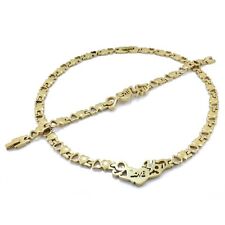 Used, I LOVE YOU HUGS AND KISSES NECKLACE WOMENS 14K GOLD XOXO 18" NEW BRACELET SET  for sale  Rego Park