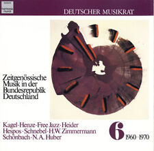 3LP HARMONIA MUNDI DMR-1016 Contemporary Music in Germany Vol.6 KAGEL HENZE JAZZ for sale  Shipping to South Africa