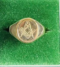 Freemasonry masonic 9ct for sale  CAMBORNE