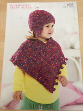 Knitting pattern poncho for sale  TRURO