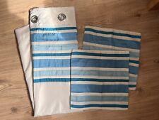 next teal stripe curtains for sale  LOCHGILPHEAD