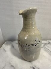 Stoneware vinaigrette jug for sale  Shipping to Ireland