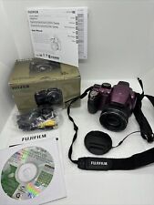 Câmera Digital Purple Plum Fuji Finepix S4080 14.0MP, Manual, CD, Cabos Com Caixa comprar usado  Enviando para Brazil