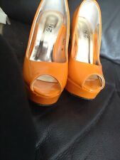 Orange stiletto high for sale  LLANELLI