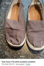 Kids toms y13 for sale  CHELMSFORD