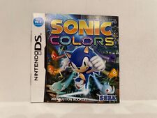 Usado, Sonic Colors Nintendo DS MANUAL SOMENTE SEM RASTREAMENTO Autêntico comprar usado  Enviando para Brazil