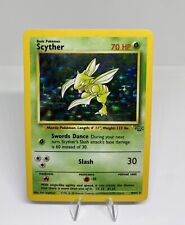 Pokémon TCG Scyther Jungle 10/64 Holo Unlimited LP for sale  Shipping to South Africa