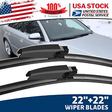Pair bracketless windshield for sale  USA