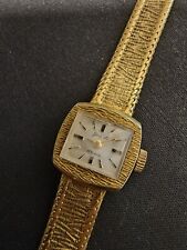 Reloj vintage para mujer Glasshutte mecánico de cuerda manual enchapado en oro 012352 segunda mano  Embacar hacia Argentina