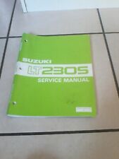 Suzuki lt230s service for sale  EASTBOURNE