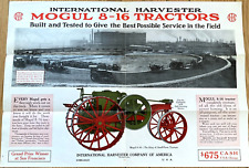 1914-16 Mogul 8-16 trator de máquinas agrícolas ENORME Adv. Colheitadeira Pasta Intermatl comprar usado  Enviando para Brazil