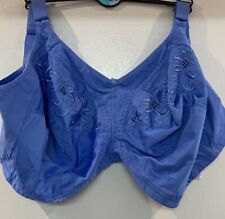 New Ex M&S Non Wired Total Support Embroidered Bra Fresh Blue for sale  Shipping to South Africa