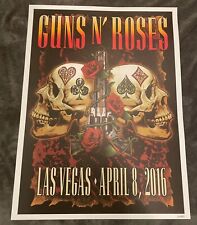 Litografia Guns N Roses Not In This Lifetime Las Vegas 4/8/16 #365/1000 ORIGINAL, usado comprar usado  Enviando para Brazil