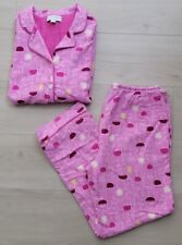 Conjunto de pijama Karen Neuburger feminino XL flanela pijama vinho rosa item 1420059, usado comprar usado  Enviando para Brazil
