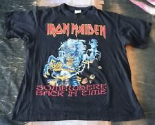 Camiseta Iron Maiden - Somewhere Back In Time grande rara vintage comprar usado  Enviando para Brazil