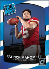 2017 Panini Donruss Rated Rookie #327 Blue - Patrick Mahomes RC NFL Digital Card for sale  Shipping to South Africa