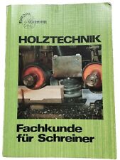 Holztechnik fachkunde schreine gebraucht kaufen  Altenburg