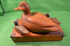 Vintage wooden duck for sale  Saint Joe