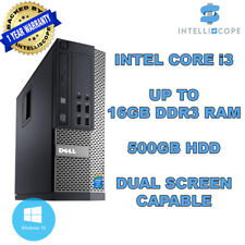HDD Dell/HP COMPUTER INTEL i3 DESKTOP TOWER WINDOWS 10 WIFI 16GB RAM 500GB comprar usado  Enviando para Brazil