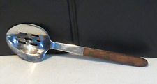 Vtg WARCO Stainless Steel Slotted Spoon/Cutter Connorsville Co-Op Creamery Adver for sale  Shipping to South Africa