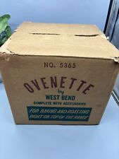 Vintage Ovenette by West Bend Aluminum Set Complete! NOS In Box #5365 for sale  Shipping to South Africa