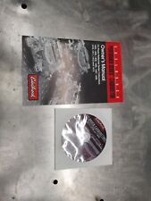 Edelbrock owners manual for sale  DAVENTRY